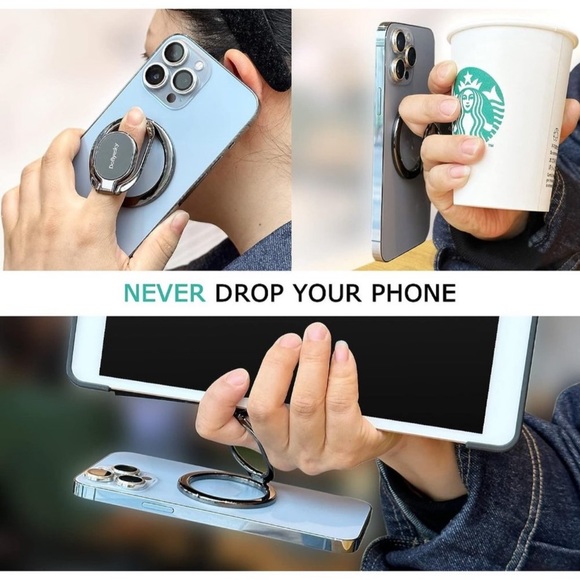 Magnetic Phone Finger Ring Holder with Magsafe - Picture 6 of 15